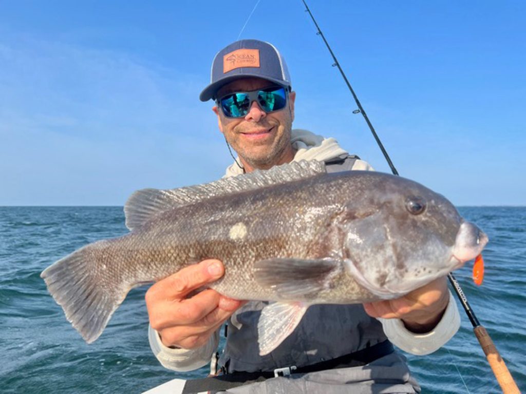 Ron with tautog