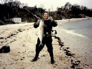Although 10-and-12 pound bluefish are admired today, back in the '70s, no one blinked unless a blue exceeded 14-pounds.