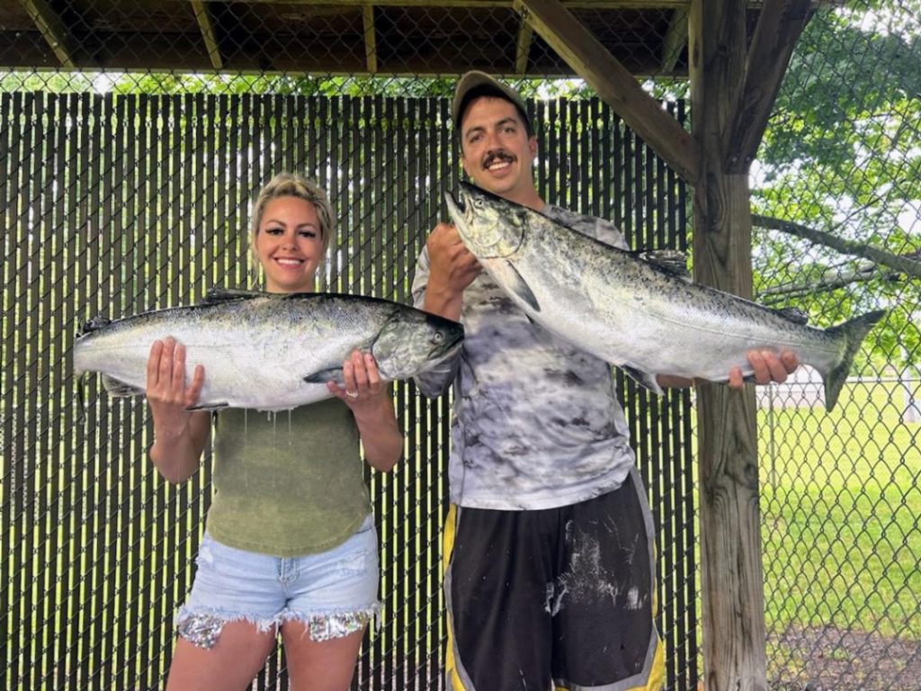Phil and Jenny S with a couple nice PB Kings